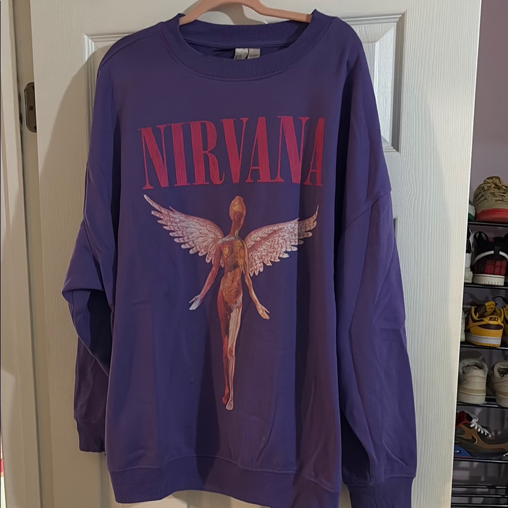 Urban Outfitters Nirvana Graphic Sweatshirt
